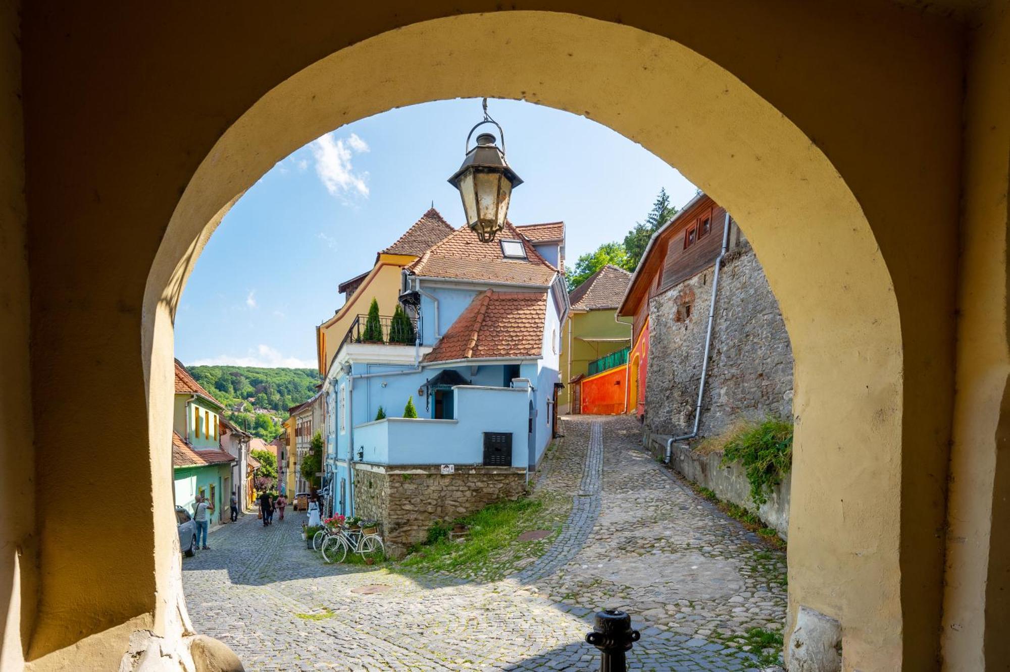Blue House Citadel Sighisoara Appartement Buitenkant foto