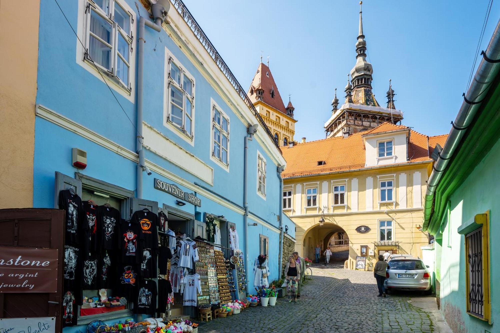 Blue House Citadel Sighisoara Appartement Buitenkant foto
