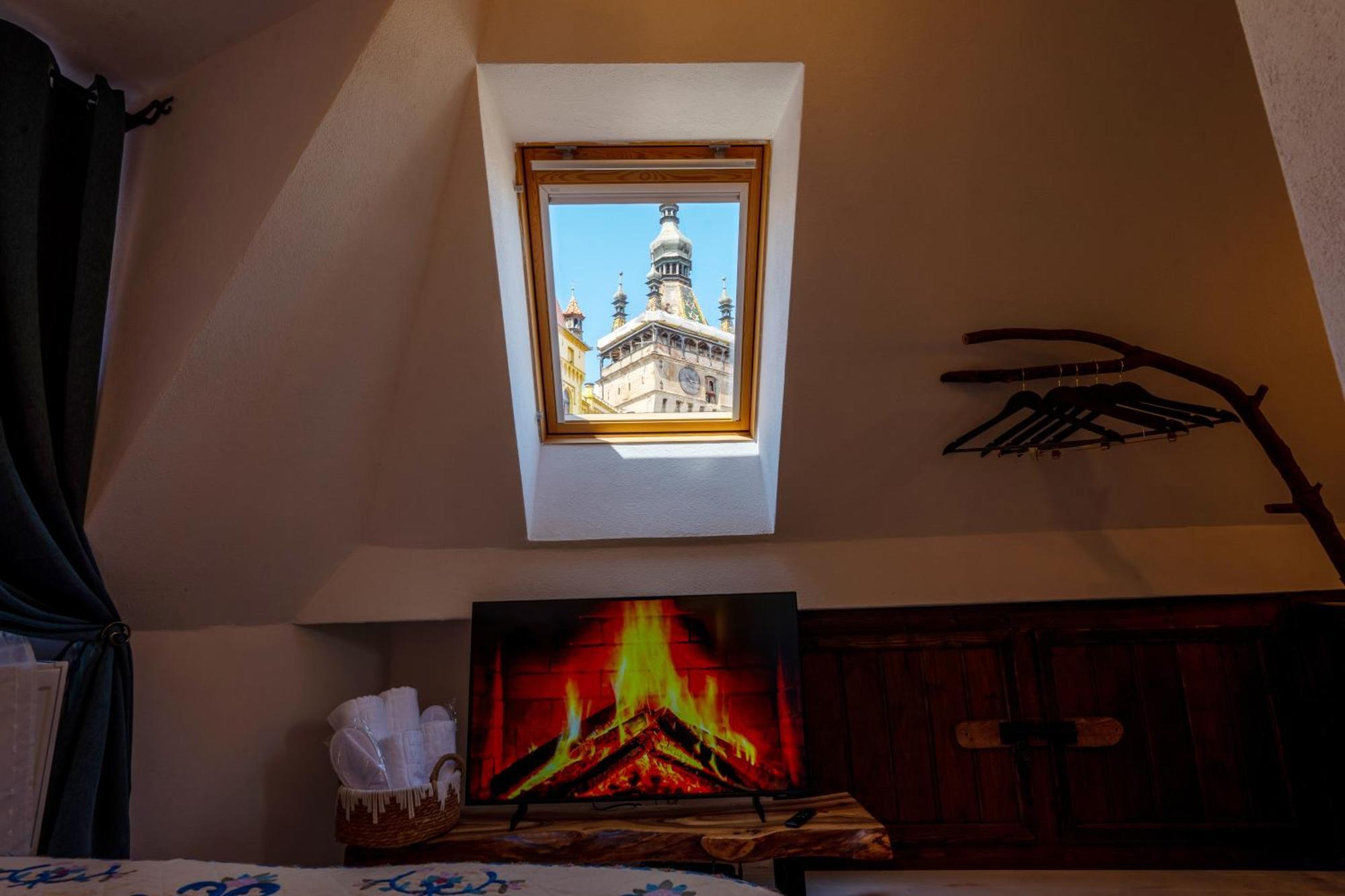 Blue House Citadel Sighisoara Appartement Buitenkant foto